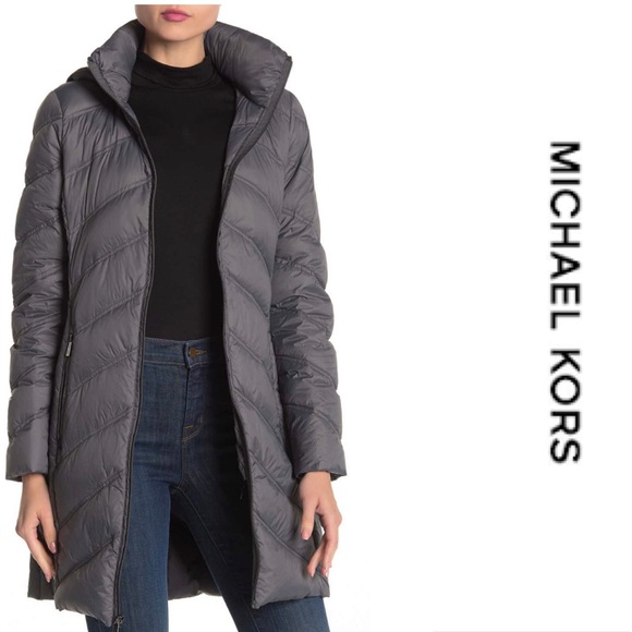 michael kor packable down jacket